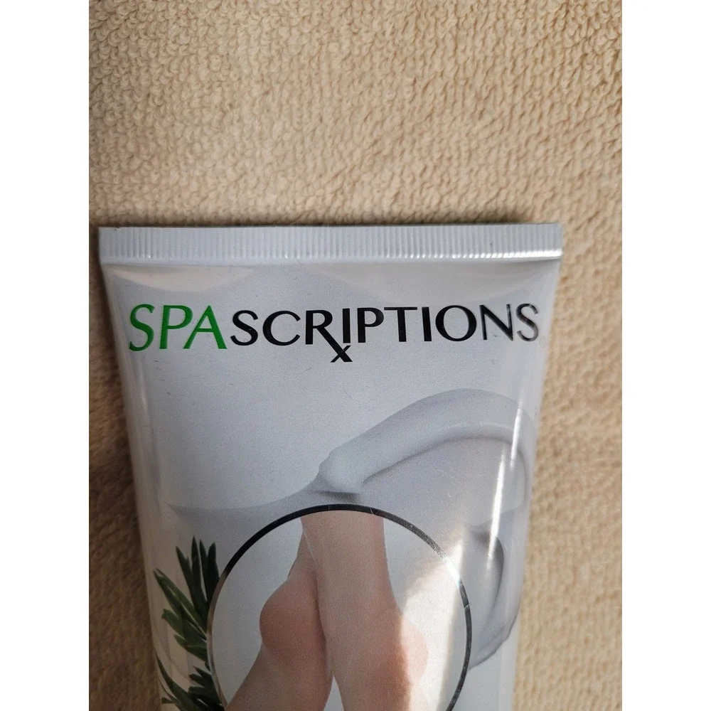 SpaScriptions Collagen‎ Restoring Foot Cream Tea Tree Glycerin 8 fl oz  NEW